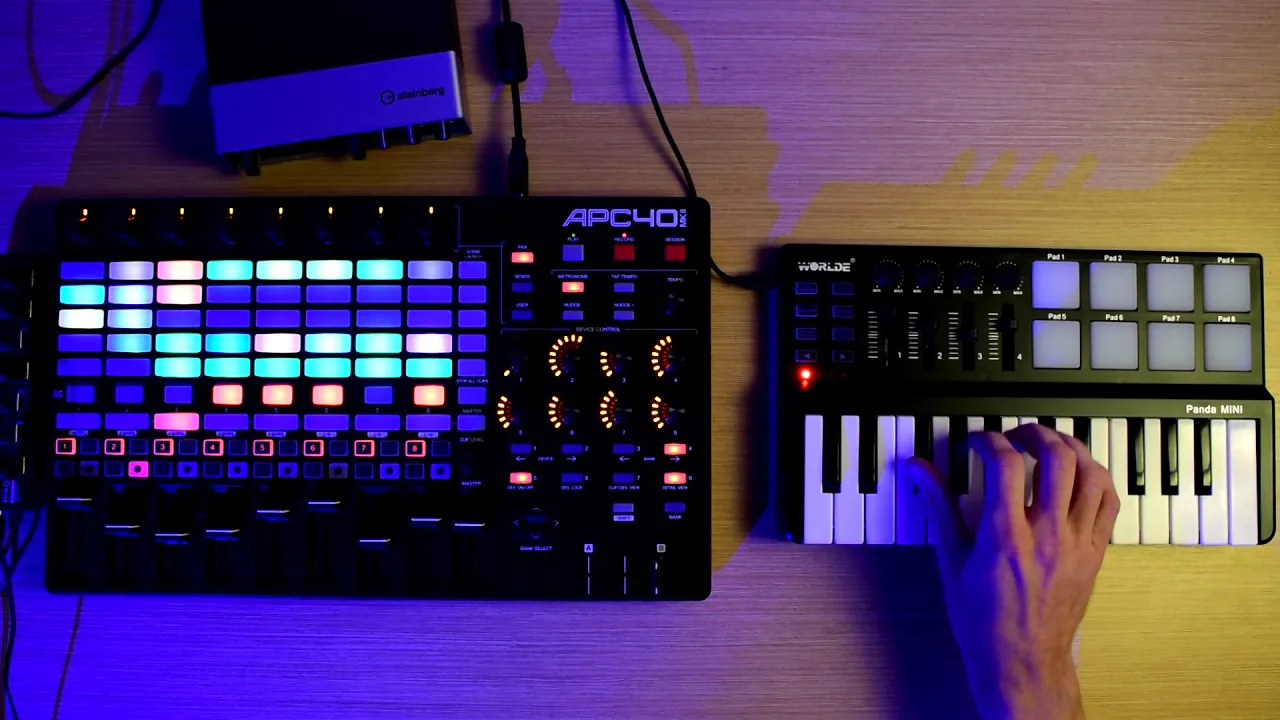 Busta Rhymes ft. Mariah Carey -  I Know What You Want (AKAI APC 40 live looping)