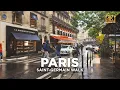 Download Lagu PARIS Walking tour - Even in the Rain… Paris is Breathtaking - Saint Germain des près -  4K   60 fps