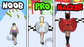 NOOB vs PRO vs HACKER in Go To Heaven