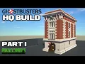 Download Lagu Ghostbusters Headquarters Minecraft Tutorial - How to build the firehouse from Ghostbusters - Part 1