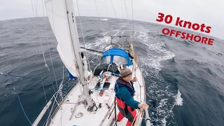 Sailing across the North Sea – Shetland to Norway -The first leg of our voyage