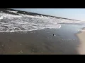 Ocean Isle Beach NC east end at high tide 03-20-20