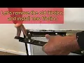 How to install the friction stay..