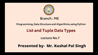 Programming Data Structure and Algorithms Using Python AKTU Digital Education