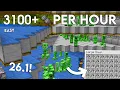 NEW UPDATED Minecraft Java 26 1 Creeper Farm Tutorial 3100 Gunpowder Per Hour Without Cats