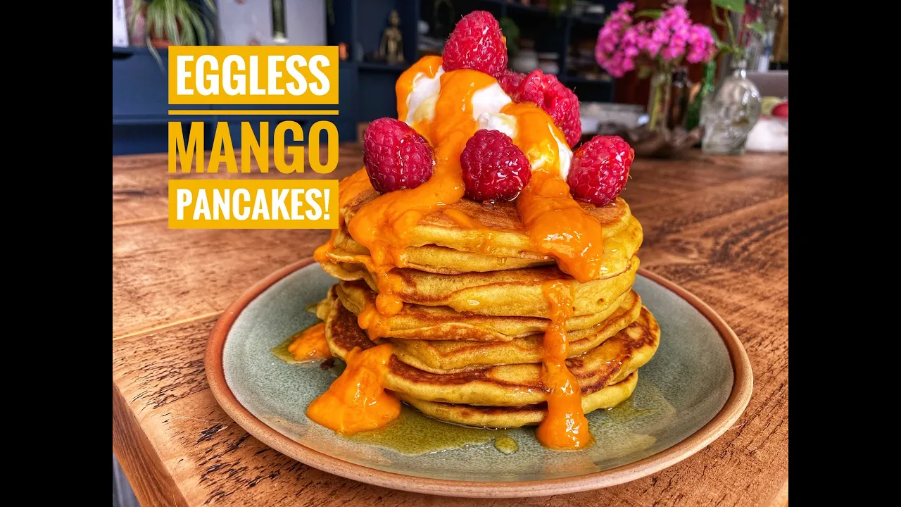 [SUB] Hong Kong Mango Pancakes (fluffy pillow mango crepe) 芒果班戟的做法