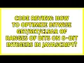 How to optimize bitwise clear of ranges of bits on 8-bit integers in JavaScript