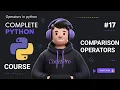 Comparison operator in python Complete python course Day