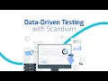 Data Driven Testing with Scandium Simplify Test Automation