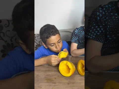 مش هقدر أقاوم المانجا يا ماما #food #كوميديات #shortsfeed #shortsfeed