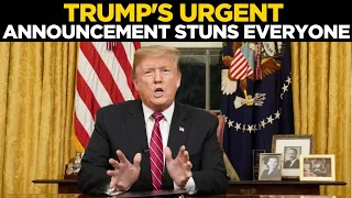 Trump LIVE Urgent National Address Leaves America Stunned Trump Breaking News Live US NEWS 