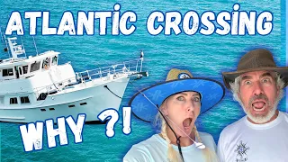 The Atlantic Crossing Begins! Live from our boat before we cross to Bermuda #boatlife #trawlerlife