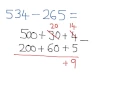 Expanded Method Column Subtraction