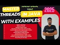 Threads in Java Process vs Thread Runnable Synchronization Wait Notify Developer Coder