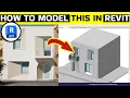 Elegant Facade in Revit Project Window Design