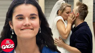 Bride Caught Cheating On Groom Just For Laughs Gags