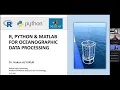 INTER-ISLAMIC NETWORK ON OCEANOGRAPHY EVENT R PHYTON AND MATLAB FOR OCEANOGRAPHIC DATA PROCESSING