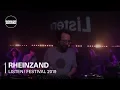 Download Lagu Rheinzand (Dj) | Listen! x Boiler Room