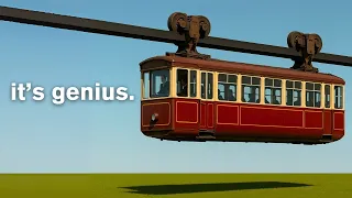 Why Germany's oldest monorail still runs upside-down