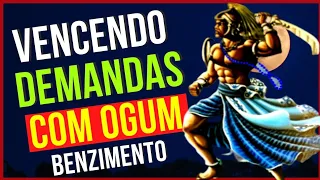 Benzimento de Ogum para vencer demandas, magias e abrir caminhos