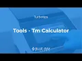TurboCycler TurboTips Tm Calculator Blue-Ray Biotech