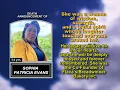 Sophia Patricia Evans Short Obituary