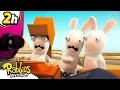 Download Lagu Why are the Rabbits so shocked? 🤔 | RABBIDS INVASION 🐰 | 2H Compilation | Cartoon for kids