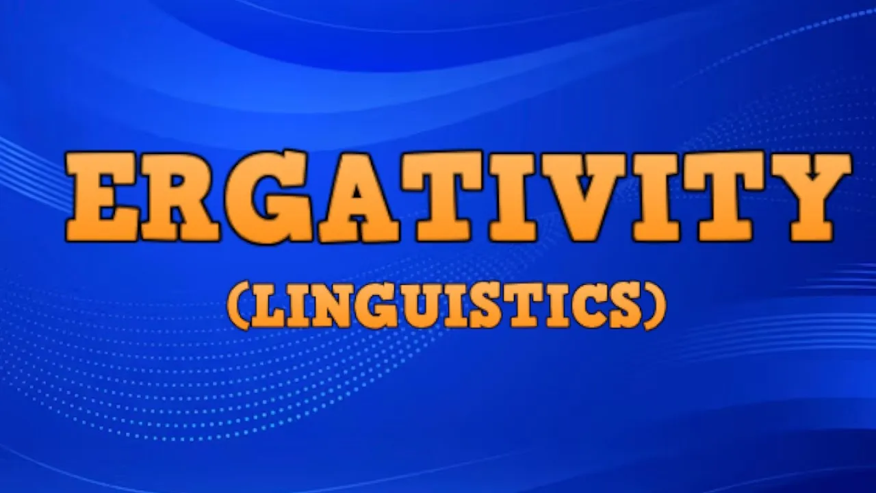 ERGATIVITY
