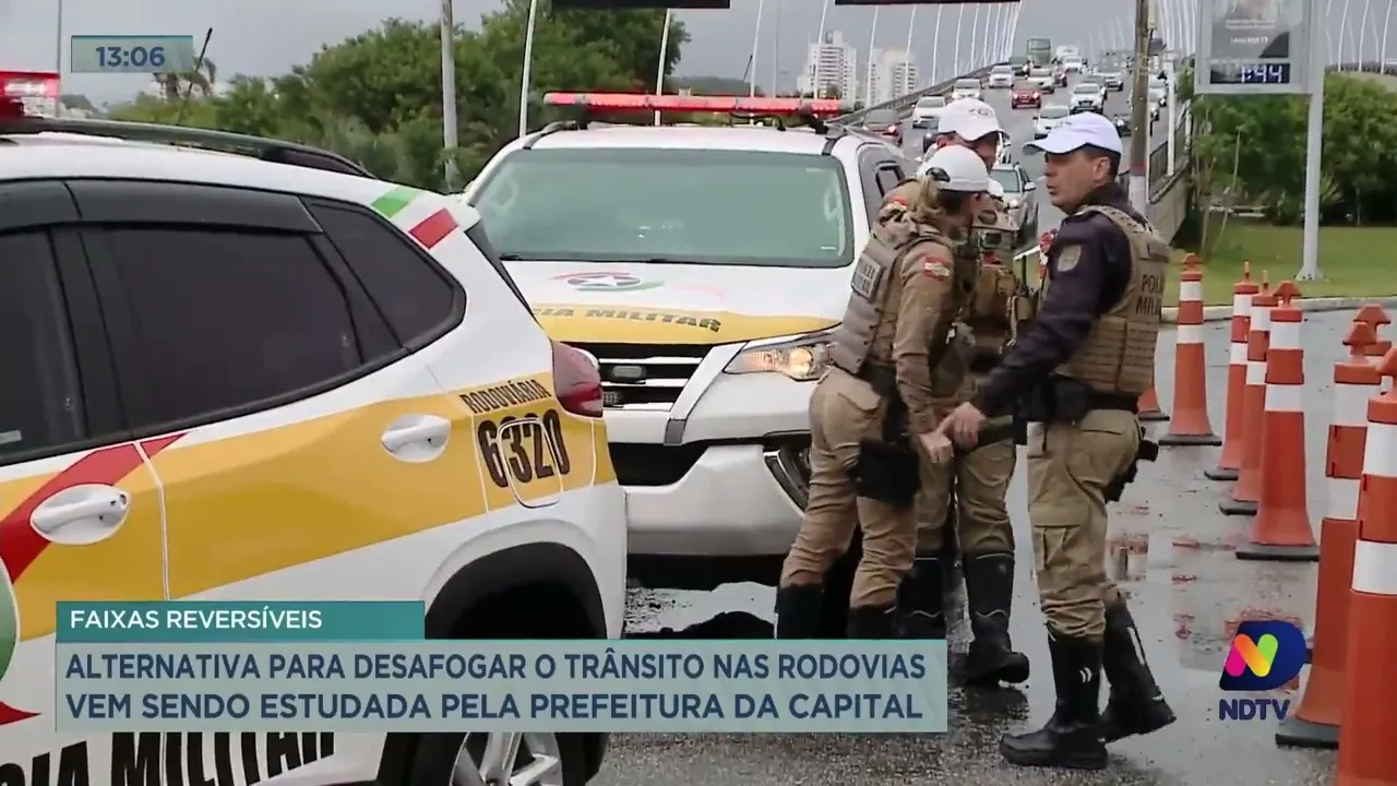 Prefeitura de Florianópolis estuda alternativa para desafogar o trânsito nas rodovias municipais