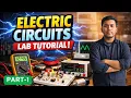 Electric Circuits Lab Tutorial Basic Components Tinkercad Simulation Part - 1