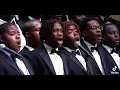Morehouse College choir sings \