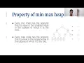 Double Ended Priority Queue tutorial implementation using min-max heaps