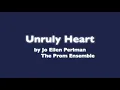 🏳️‍🌈【日本語訳/和訳】Unruly Heart - Jo Ellen Pellman ; The Prom Ensemble ( ザ・プロム )