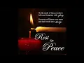 Free Rest in Peace candle profile picture in facebook