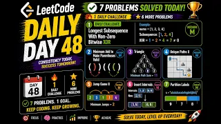 Leetcode Daily Day 48 6 Qs