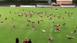 Kids do the Neymar Roll