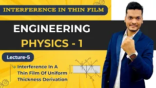 Interference In Thin Film Of Uniform Thickness Engineering Physics-1