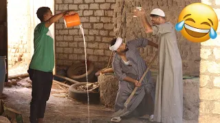 الحاج صديق شغال مساعد بنا مش هتصدق عمل أي في الصنايعي 