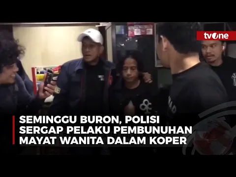 Pelaku Pembunuhan Mayat Wanita Dalam Koper Berhasil Diamankan Polisi