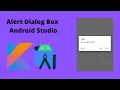 Alert Dialog Box in Android App Android Studio Kotlin