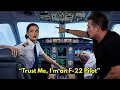 Download Lagu Pilot Had Heart Attack Mid-Flight – Until Passenger in 12C Revealed She Used to Fly F-22 Raptors