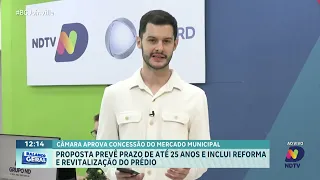 Joinville avança na concessão do Mercado Municipal com projeto aprovado na Câmara