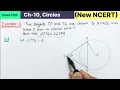 Class 10th Chapter 10 Circles Example 2 New NCERT Maths CBSE Two tangents TP and TQ are drawn to a