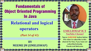 Relational and Logical Operators in Java Object Oriented Programming Language