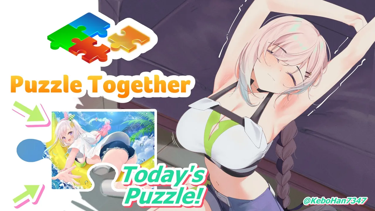 【PUZZLE TOGETHER】3000 Pieces Yes? 【iofi / ホロライブID】