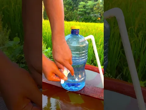 Crazy non stop water idea #viral video