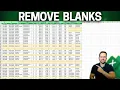 How to Remove Blank Rows in Excel 3 Methods to Delete Empty Cells