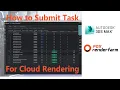 3Ds Max Cloud Rendering