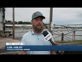 Strong winds damage Eufaula Cove Marina injure one person