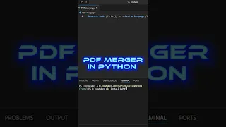 Automate PDF Merging using Python Super Easy Hack